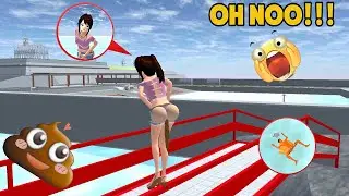 RINA MENCRET DI HARBOR GAK TAHAN LAGI | SAKURA SCHOOL SIMULATOR