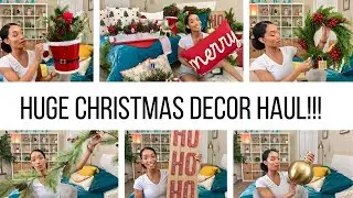 HUGE CHRISTMAS DECOR HAUL 2019 // TARGET, MARSHALLS, & HOMEGOODS // Jessica Tull