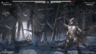 Mortal Kombat X_Predator/Warrior VS Triborg/Cyrax LK4D4