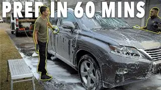 How To Wash, Clay, and Dry Vehicle in 60 Minutes (FAST) | Prep Paint For Polishing