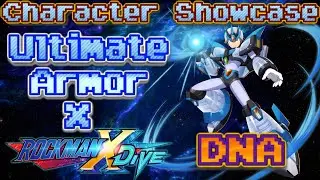 Mega Man X DiVE - Ultimate Armor X (DNA) - Character Showcase