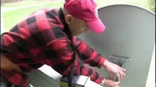 FTA installation with a Trimax SM-4500 digital satellite finder