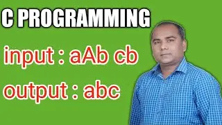 How to PRINT a String Without Repeated Characters in C Programming