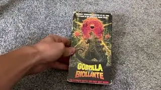 My Godzilla VHS collection