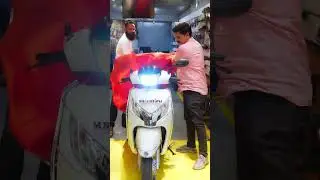 Honda Activa Restored to Pearl White | Stunning Transformation | Clutch & Gear