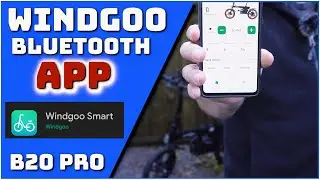 Windgoo Bluetooth App for B20 Pro Electric Folding Bike - Ebike Bluetooth App Review & Demonstration