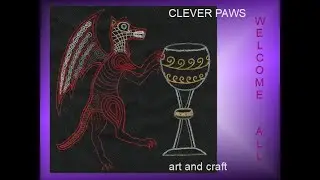 #KM100Dragons &ndash; Rainbow dragon &ndash; oil pastel speedpaint