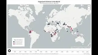 Organized Violence in the World (1989-2018)