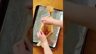 Baked trout with miso butter