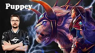 Puppey - Mirana Support | Dota 2 7.27d Gameplay