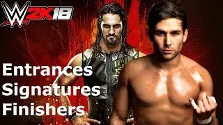 WWE 2K18 Noam Dar: Entrance/Signatures/Finishers