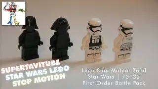 Lego Stop Motion Build | Star Wars | 75132