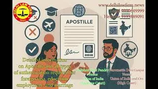 Apostille authentication required for foreign visa, education, employment, and marriage