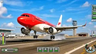 Симулятор пилота самолета в реальном городе || Аварийная посадка самолета Boeing 2025, геймплей н...