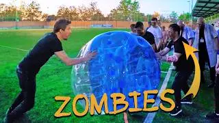 A por los ZOMBIES en el Estadio de F&Uacute;TBOL - Survival Zombie