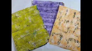 Gel Prints and Organic Designs