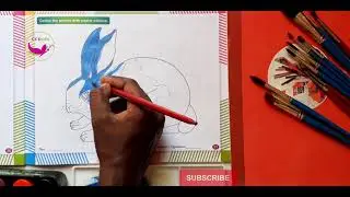 How to Draw Rabbit Easy | Simple Rabbit Painting | Water Colour Tutorial | Step by Step Rabbit