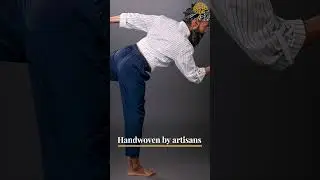 Natural & Comfortable Yoga Wear Handcrafted by Artisans of India | #shorts #HandcraftedwithHumanity