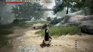 Black Desert Sorceress Use Dark Magic Dark Split and Sinister Energy