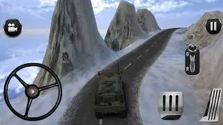Off Road Army Truck Android iOS Gameplay HD #06 - Off Road Truck  Games By Hill Climb Simulation