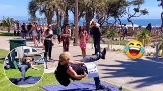 Epic Invisible Chair Prank! 😂 😱