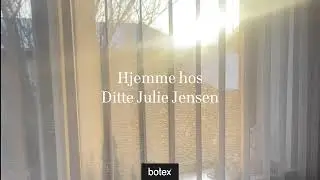 P&aring; bes&oslash;g hos Ditte Julie Jensen | Stofgardiner | Boligindretning