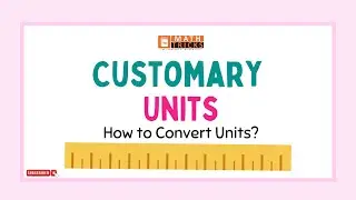 Customary Units | Units Conversion | Part 1 | How to convert units? #mathtricks #mathconcepts 