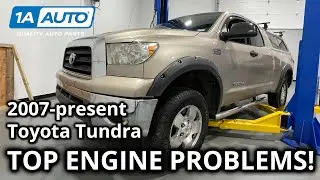 Наиболее распространённые проблемы с двигателем Toyota Tundra Truck (2007-настоящее время)