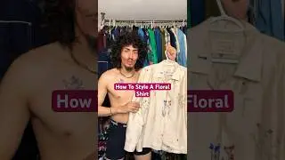 How To Style Floral Shirts #menswear #mensfashion #fashion #ootd #streetwear #shorts #style #shirts