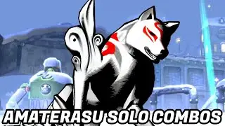 UMVC3 - AMATERASU SOLO COMBOS!