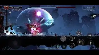 Shadow Hunter boss fight Rank V Ice Empress fallen blood axe + custom falcon and hallowslayer armor