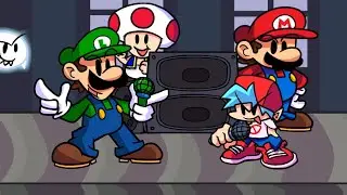 FNF VS Mario Rebooted |  Friday Night Funkin'