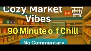 I Spent 90 Minutes in a Cozy Japanese Roblox Supermarket (No Commentary)