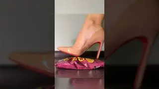 ASMR crashing with heels #asmr #asmrsounds #crash #highheels #heels #crashtest #experiment