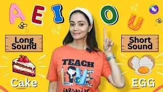 Short & Long Vowel Sounds Made Easy | Fun Phonics for Preschoolers| Learn to read .