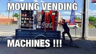 How to move vending machines !