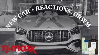 a new chapter | grwm, new Mercedes AMG, family reactions & med school prep 🥹