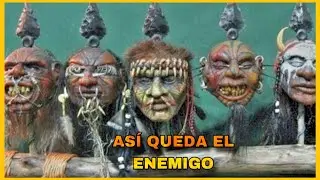 Los J&iacute;baros Los temibles reductores de cabezas