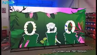 NSE  High Resoltuion & Esay use portable P2 Smart led poster