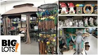 Shop WITH ME BIG LOTS PATIO FURNITURE GARDEN DECOR HOME IDEAS APRIL 2018