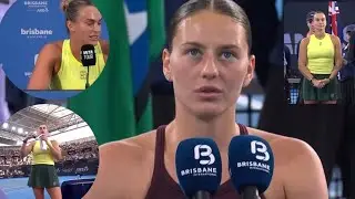 Драма в Брисбене - Марта Костюк 🇺🇦 Эмоциональная речь на церемонии - Арина Сабаленка Невозмутима