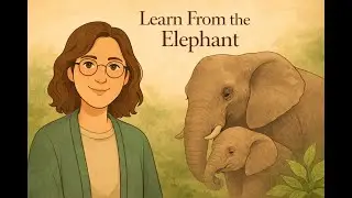 Elephants teach us that memory is wisdom, grief is sacred, and community is healing.