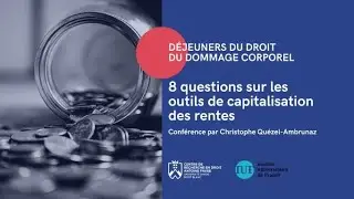 8 questions sur la capitalisation des rentes indemnitaires