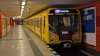 U-Bahn Berlin | Einsetzermitfahrt auf der U5 von Alexanderplatz bis Frankfurter Allee im H97 5015-6