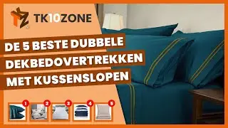 De 5 beste dubbele dekbedovertrekken met kussenslopen