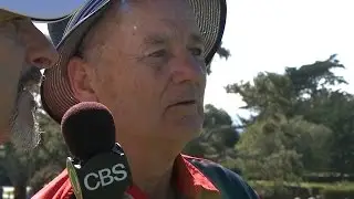 Bill Murray comments during Round 3 of AT&T Pebble Beach
