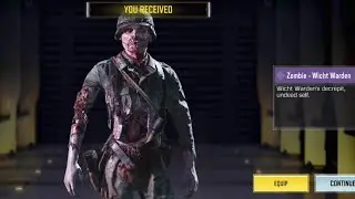 HOW TO UNLOCK FREE  ZOMBIE WITCH WARDEN IN EVIL SCIENCE CRATE CODM S6 2024 SEASON 6