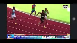 David Vakautakakala 100m(heat)