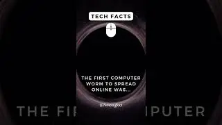 Tech Fact - The Infamous Morris Worm: Unleashing Digital Chaos! #shorts