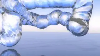 Water Tendril test - Lightwave voxels